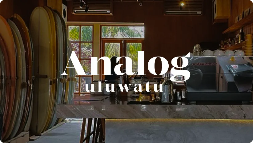 Analog Uluwatu café