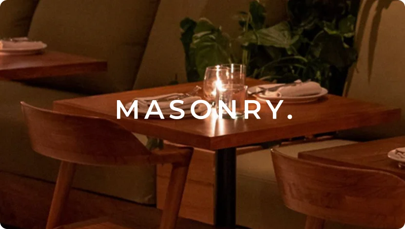 Masonry Restaurant in Uluwatu Bali