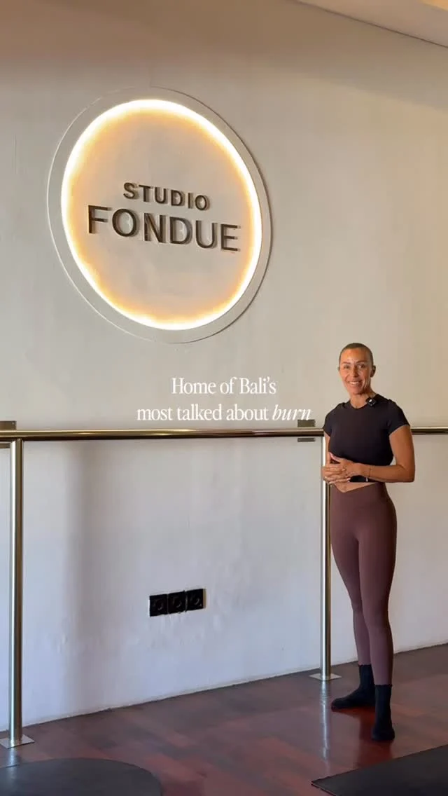 Let us show you through @studio.fondue !Tune is as Mel takes us through the studio, with everything from retail, to @fondue.active, into the mat studio, and upstairs to our reformer studio.We’re pretty proud of this home of ours and even more proud to welcome you here! 🖤