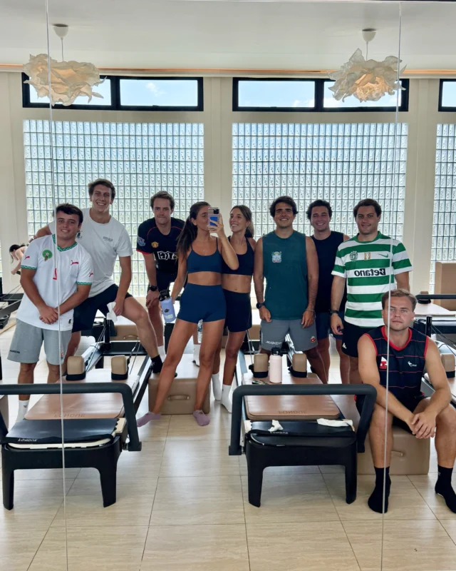 A week at Studio Fondue, through @mariambraz’s lens 📸Swipe to take a look inside a week at Fondue: Pilates, activewear, complimentary Social Saturday matchas, good energy and your crew along for the ride.Because Fondue is better together 🤍