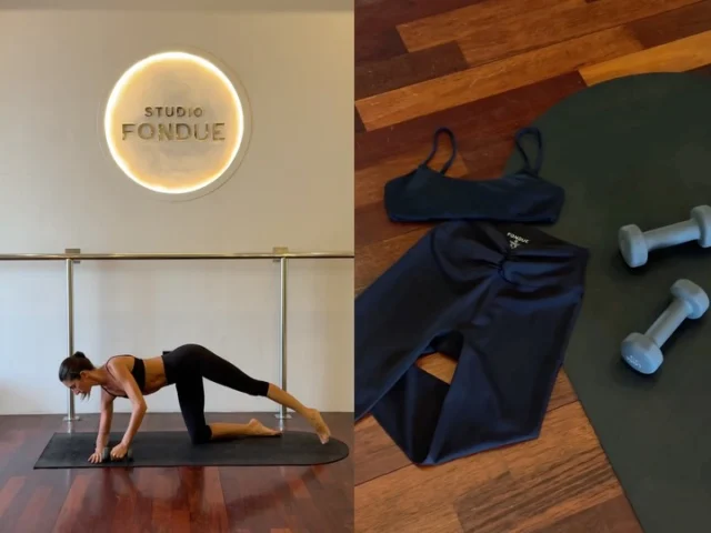 Swipe to shop Quinn’s top @fondue.active sets for Mat, Reformer, and Barre. We like to call it an unofficial uniform.MAT PILATES
Scoop Strap Bralet | Black
Capri Legging | BlackREFORMER PILATES
Knot Bralet | Cacao
V-Waist Legging | CacaoBARRE PILATES
Square Neck One Piece | Porcelain
Contour Short | Porcelain